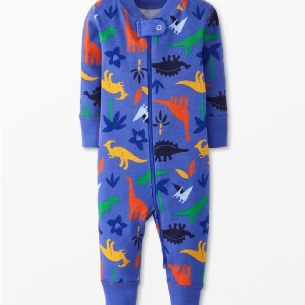 Colorful Dinosaur Print Kids One Piece